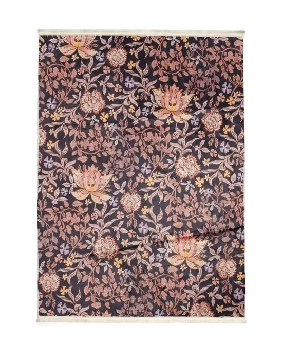 ESSENZA Ophelia Blauw Carpet small 60 x 90