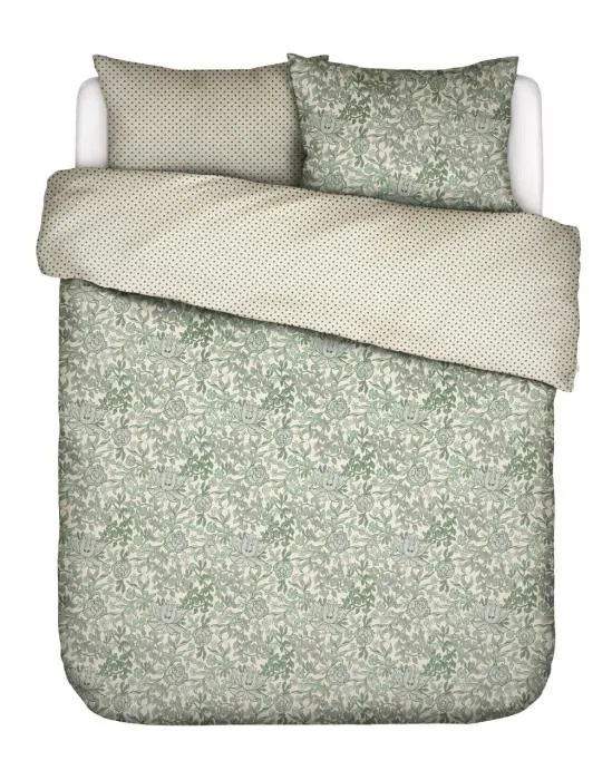ESSENZA Ophelia Greenish Duvet cover 240 x 220 cm