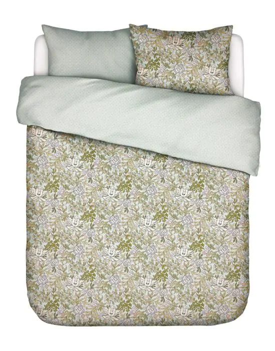 ESSENZA Ophelia Hazy Blue Duvet cover 240 x 220 cm