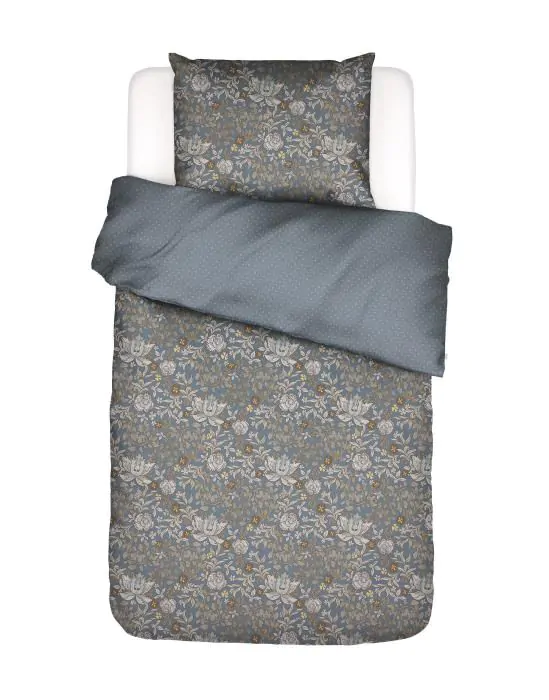 ESSENZA Ophelia Blauw Duvet cover 140 x 200