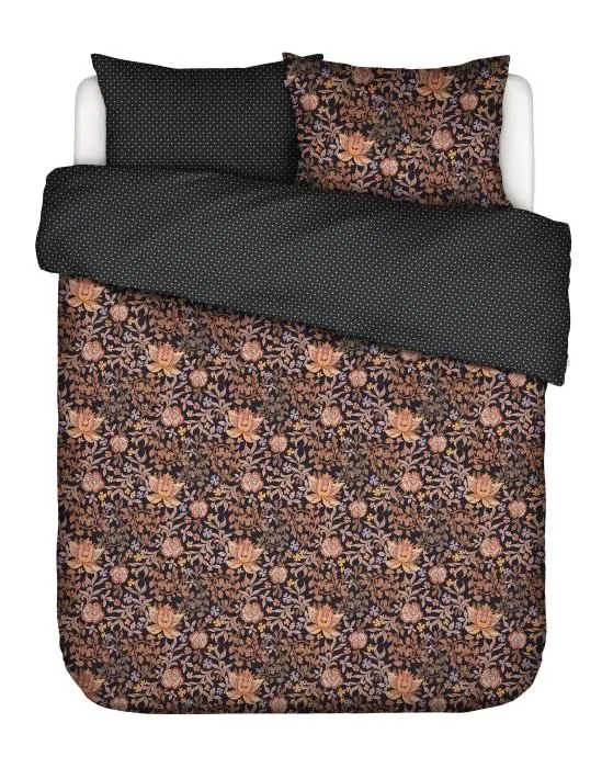 ESSENZA Ophelia Blauw Duvet cover 240 x 220