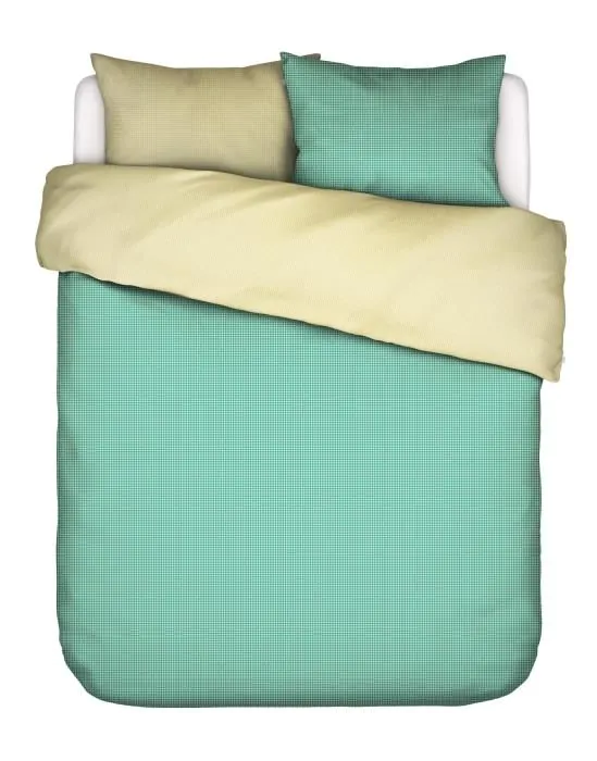 ESSENZA & CO Pied de cool Simply green Duvet cover 240 x 220 cm