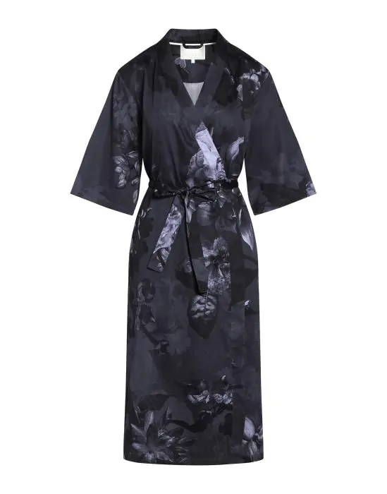 ESSENZA Sarai Flora Nightblue Kimono XS