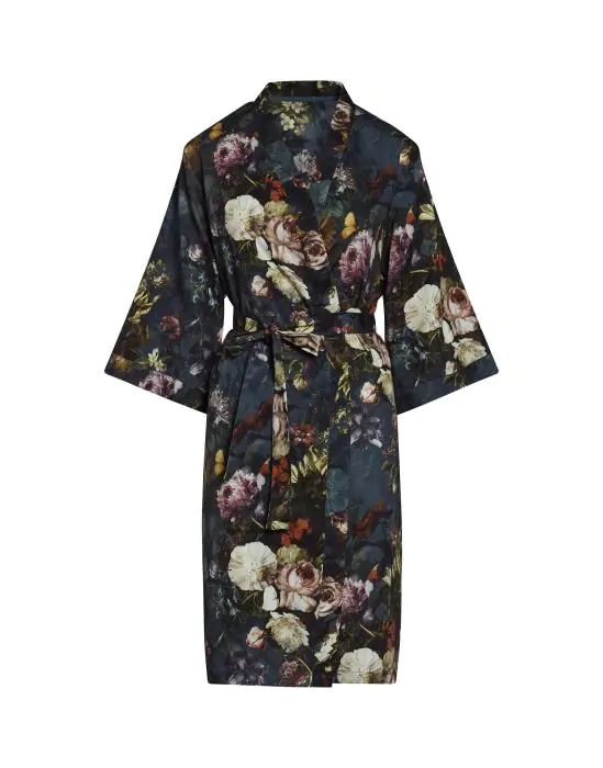 ESSENZA sarai karli deep sea blue Kimono L