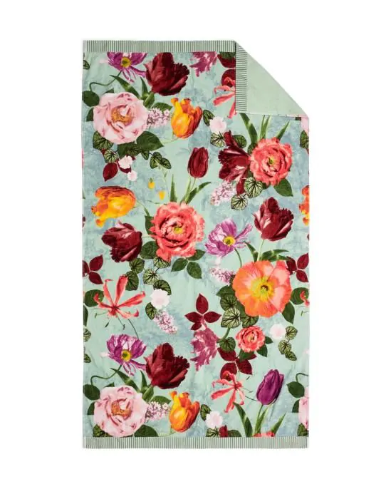 ESSENZA Scarlett Sage green Beach towel 100 x 180