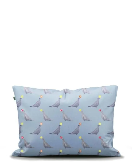 ESSENZA & CO Seal the deal Blue Pillowcase 60 x 70