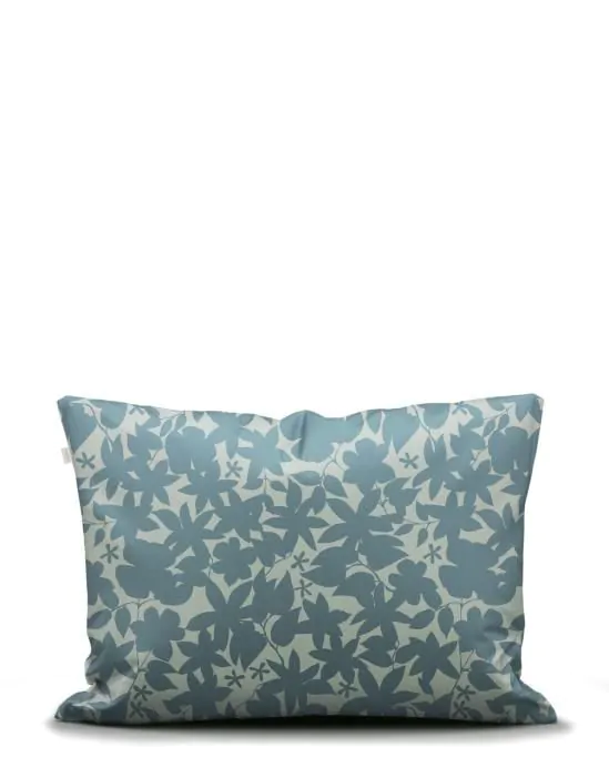 ESSENZA Sora Smoke blue Pillowcase 60 x 70 cm