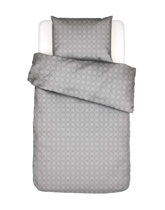 ESSENZA Teada Grey Duvet cover 135 x 200 cm