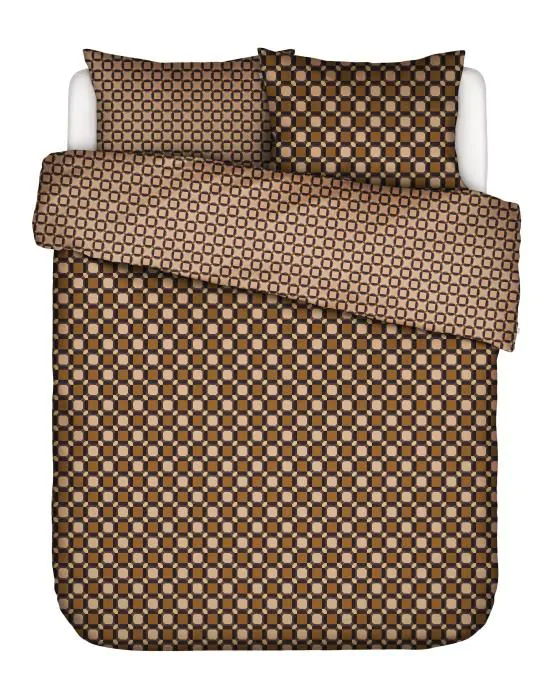 ESSENZA Teade Bruin Duvet cover 200 x 220