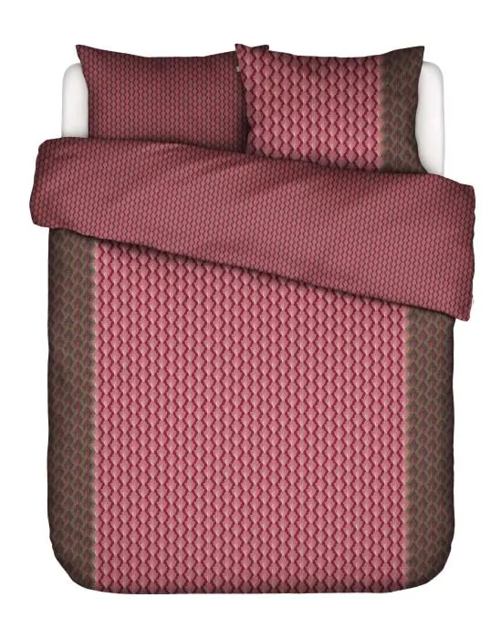 ESSENZA Tesse cherry red Duvet cover 200 x 220 cm