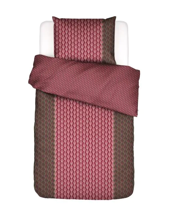 ESSENZA Tesse cherry red Duvet cover 140 x 200 cm