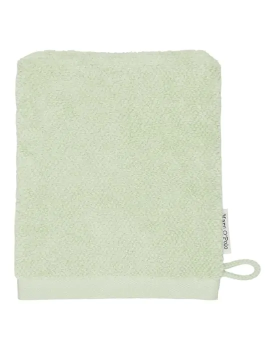 Marc O'Polo Timeless Light green Washing mitt 16 x 22 cm