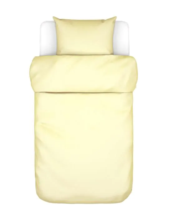 Marc O'Polo Tove Pale Yellow Duvet cover 155 x 220 cm