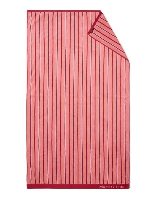 Marc O'Polo Verta Red Beach towel 100 x 180