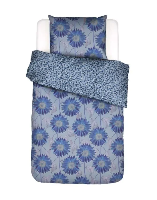 ESSENZA Yule chambray blue Duvet cover 140 x 200 cm