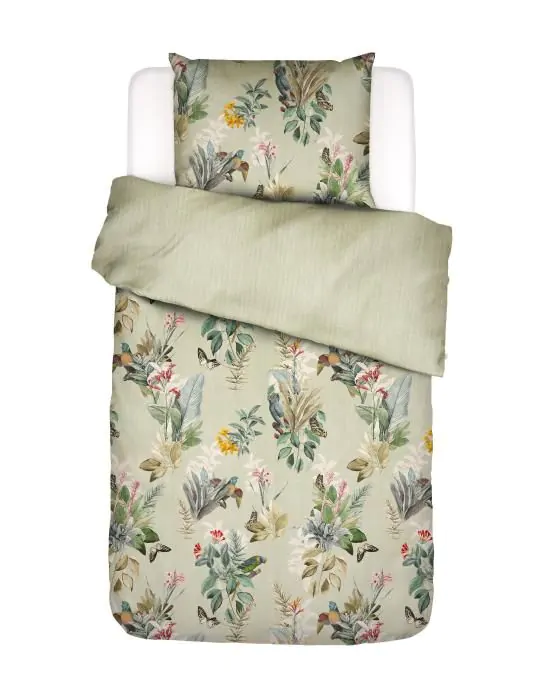 ESSENZA Zina Green Duvet cover 140 x 200