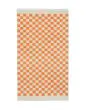Marc O'Polo Checker Melon Towel 50 x 100 cm