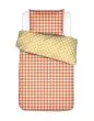ESSENZA & CO Checking-in Orange Duvet cover 140 x 220