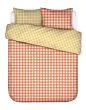 ESSENZA & CO Checking-in Orange Duvet cover 200 x 220