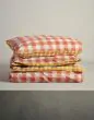 ESSENZA & CO Checking-in Orange Duvet cover 200 x 220