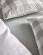 ESSENZA Chess Dusty green Duvet cover 140 x 220 cm