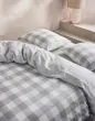 ESSENZA Chess Dusty green Duvet cover 240 x 220 cm