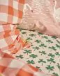 ESSENZA & CO Clover Lover Sand Fitted sheet 160 x 200