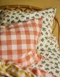 ESSENZA & CO Clover Lover Sand Fitted sheet 160 x 200