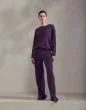 ESSENZA Daphni Melange Purple grape Top Long Sleeve XS