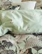 ESSENZA Diem Green Duvet cover 155 x 220