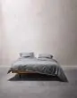 Marc O'Polo Eilif Flannel Obsidian Grey Duvet cover 140 x 200 cm