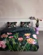 ESSENZA Eloise Slate grey Duvet cover 135 x 200 cm