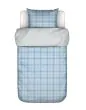 Marc O'Polo Espen Powder blue Duvet cover 135 x 200 cm