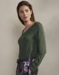 ESSENZA Eva uni Forest green Top Long Sleeve S