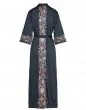 ESSENZA Evi Veronique Slate grey Kimono M