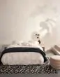 ESSENZA Floor Oyster Duvet cover 140 x 200 cm