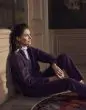 ESSENZA Hella Uni plum wine Top Long Sleeve L