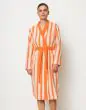Marc O'Polo Heritage Women Melon Bathrobe M