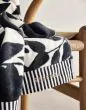 ESSENZA Imara Anthracite Beach towel 100 x 180 cm