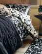 ESSENZA Imara Anthracite Duvet cover 200 x 200 cm