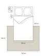 ESSENZA Isabelle Sand Carpet 180 x 240