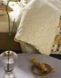ESSENZA Iva Ochre Duvet cover 260 x 220 cm