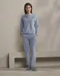 ESSENZA Jill Uni chambray blue Trousers Long XS
