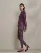 ESSENZA Kae Uni plum wine Top Long Sleeve M