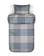Marc O'Polo Klaudi Powder blue Duvet cover 140 x 200 cm