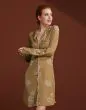 Essenza Laka Lauren Cinnamon Nightdress long sleeve XS