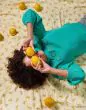 ESSENZA & CO Lily melody lemon yellow Duvet cover 140 x 220 cm
