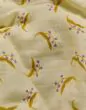 ESSENZA & CO Lily melody lemon yellow Duvet cover 155 x 220 cm