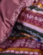 ESSENZA Lita Mauve Duvet cover 140 x 200 cm