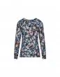 ESSENZA Luyza Aleste Slate grey Top Long Sleeve L